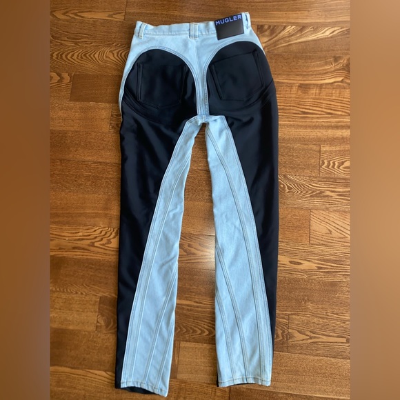 Mugler Spiral Denim Jeans - Picture 2 of 6